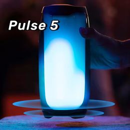 speaker Pulse 5 Pulse 6 Bluetooth Speaker Portable Speaker Full Screen Ultra Bluetooth Waterproof Bass Speaker Heavy bass Colour led lights Bluetooth audio Music Box