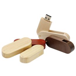 Other Drives Storages Usb Flash Saber Model Rotate Wood Usb2.0 128Gb Pen Drive Stick 8Gb 16Gb 32Gb 64Gb Memory Pendrive Drop Delivery Otepw