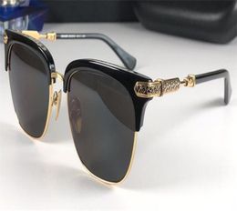 New popular retro men sunglasses VERT punk style designer retro square frame with leather box coating reflective antiUV lens top 6510020