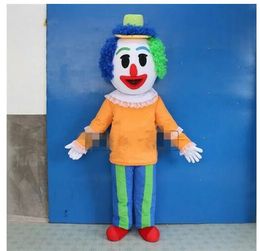 Stage Performance Clothes Clown Mascot Costume Halloween Christmas Cartoon Character Outfits Suit Advertising Leaflets Clothings Carnival Unisex Adults Outfit