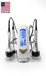 3 in 1 Ultrasonic Cavitation Slimming Machine Burning Massager 40k Blasting RF Multipolar Instrunment Fat Reduce Beauty Equipment5886634
