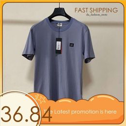 Cp Companie Shirt Men's T-Shirts Classic Letter Embroidery T-Shirts Casual Cotton Men T Shirts Outdoor Male Tops High Quality Size M-Xxl Black White Blue Cp T Shirt 623