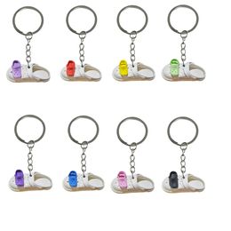 Other Fashion Accessories Mti Color Perforated Shoes Keychain Keychains For Boys Men Keyring Suitable Schoolbag Classroom School Day Otipt
