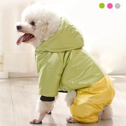 Dog Apparel Winter Pet Clothes Waterproof Warm Down Jacket For Small Dogs Pets Coat Cotton Hoodies Chihuahua Puppy Clothing