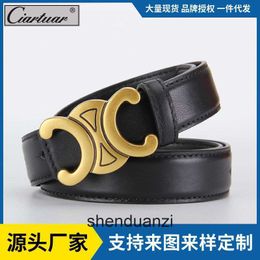 Celline High end designer belts for womens famous womens leather belt with same style high-end leather belt for women belt for women Original 1:1 with real logo and box
