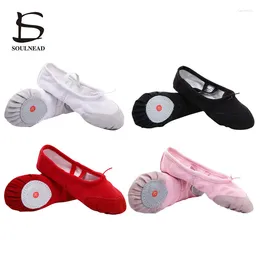 Dance Shoes Ballet Kids Women Adult Pointe Flats Girls Belly Yoga Sneakers Zapatillas De Wholesale