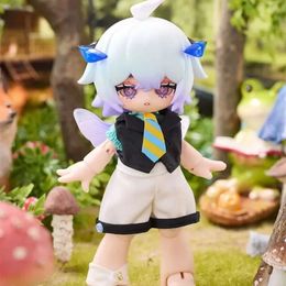 Kukaka Insect Cafe Collection OB11 1/12 BJD Blind Box Toy Mysterious Box Caixa Surpresa Action Picture Cute Model Birthday Gift 240426