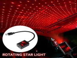 USB Ceiling Light Atmosphere Decoration Ambient Light 360 Rotation USB Interface Universal Car Room Decoration For Car12389513