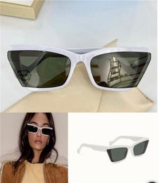 New 2021 Trend fashion designer sunglasses INSIDE Storey Vintage personality cat eye small frame women glasses Top quality Come wit7208990