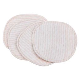 Breast Pads 4 reusable washable baby feeding breast care pads for pregnant women leak proof and spill proof pads for pregnant womens bras d240516