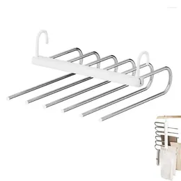 Storage Boxes Trouser Rack Hanger For Clothes Adjustable Closet Organiser Pants Tie Shelf Wardrobe