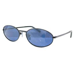 Oval Alloy Frame Sunglasses Women Brand Designer High Quality Oculos De Sol Feminino Gradient UV400 Lens Free Shipping