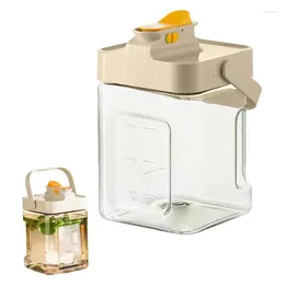 Water Bottles Refrigerator Juice Pitcher Cold Kettle Tap Home Iced Drink Fruit Teapot Ice Dispenser For Tea