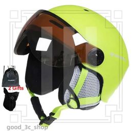 Ski Helmets MOON Goggles Skiing Helmet Integrally-molded PCEPS High-quality Ski Helmet Outdoor Adult Sport Ski Snowboard Skateboard Helmets 231120 885
