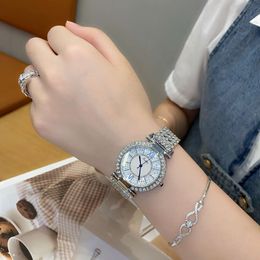 Scottie 9151 custom waterproof new stainless steel ladies high quality moissanite quartz watches women wrist watch