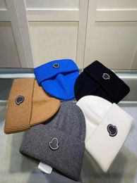 MC bonnet Classic Knitted Hat Fashion Beanie Cap Grenoble Designer Caps for Man Woman Spring Fall and Winter Dome hat6406744