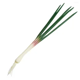 Decorative Flowers Artificial Green Onions Model Simulation Scallion Po Prop Scallions