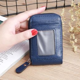 Storage Bags Mens Business Card Holder Womens Coin Wallet Passport Case ID Holders Bank Boxes