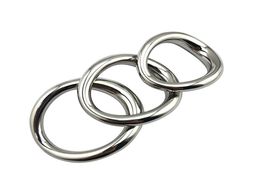 Stainless Steel Cockrings Penis Bondage Lock Cock Ring Heavy Duty Metal Ball Scrotum Stretcher Delayed Ejaculation BDSM Male Sex T4437350