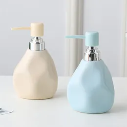 Liquid Soap Dispenser YEARNE Cute Creative Cermic Hand Washing Bottle Body Wish Shampoo Emulsion Storage Bathroom Accessories