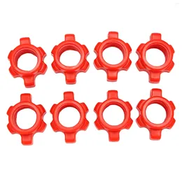 Accessories 8PCS Dumbbell Nut Rod Spinlock Collars For Barbells Bars Training Sports