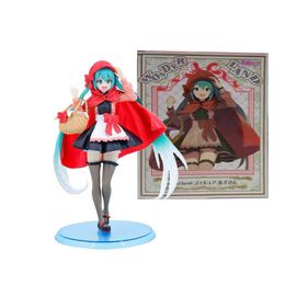 Action Toy Figures 18cm Red Cute girl Anime Action Figure Manga Statue PVC Catoon Kawaii Collectible Model Toys Boxed Decoration Y240516