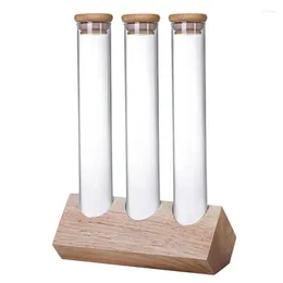 Storage Bottles Glass Tubes With Cork Message Test Tube Jars Vials Gift Art DIY Crafts Organizer Bottle A Sealed Lid