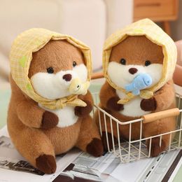 Hot 30cm Fluffy Plush Kawaii Capybara Doll Toy Simulation Stuffed Animals Girls Birthday Gift Home Decor