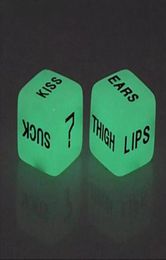 Dice Toys Funny Glow In Dark Love Sieves Adult Couple Lovers Games Sex Party Toy Valentines Day Gift for Boyfriend Girlfriend1475000