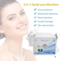 Multi-Functional Beauty Equipment 3 In 1 Newest Led Light Therapy Portable Hydrodermabrasion Blackhead Removal Microdermabrasion Skin Cleani