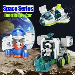 Diecast Model Cars Space toys rockets spacecraft models airplanes Inertia cars plastic spacecraft childrens toys boys exploration cars childrens gifts WX