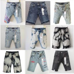 designer Mens Jeans Denim Trousers Mens Jeans Short hip hop hole shorts Casual shorts Knee lenght jean clothing high quality shorts denim