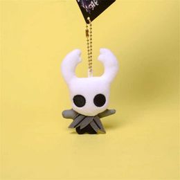 Stuffed Plush Animals 9cm game hollow knight role-playing doll toy plush childrens gift keychain pendant accessories Q0515
