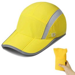 Ball Caps Waterproof Outdoor Sport Baseball Cap Unisex Spring Quick Drying Hat Breathable Cap Foldable Cycling hat Sun Protection B240516