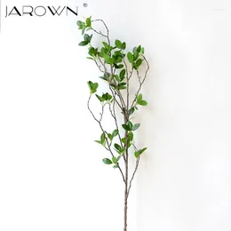Decorative Flowers Artificial Flower Leaf Green Plant Branches Simulation Branch Leaves Wedding Bouquet DIY Material