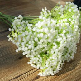 Simation of Gypsophila silk baby breath Artificial Fake Silk Flowers Plant for Home Wedding Party Decoration ZZ