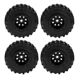 Mugs 4PCS 47X18mm Wheel Rims Tires Tyre Set For Axial SCX24 90081 AXI00001 1/24 RC Crawler Car Upgrade Parts Accessories