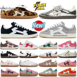 30off~ Designer casual shoes for men women black white green red pink platform sneakers s