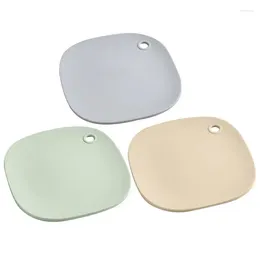 Table Mats Silicone Pads Round Heat Resistant Rubber Tea Cup Mat Portable Non Slip For Coffee Kitchen Supplies Accessories