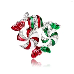 Brooches Female Christmas Theme Brooch Pins Candy Creative Pin Accessories For Jewellery Making Clothes Bags Supplies