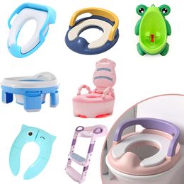 Children Travel Folding Potty Toddler Portable Training Seat Girl Boy Baby Toilet Pad L2405