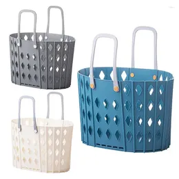 Laundry Bags Large Capacity Basket Waterproof Cotton Linen Hamper With Handles Collapsible Storage For Clothes