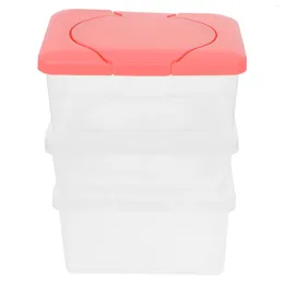 Storage Boxes 3 Pcs Baby Wipes Box Holder Bathroom Home Container Portable Case Dispenser Diaper