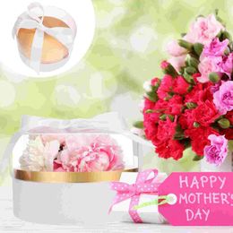 Decorative Flowers Flower Box Party Decor Wedding Supplies Acrylic Cartons Decorations Cover
