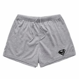 Brand Gym Mens Mesh Workout Breathable Bodybuilding Casual Fashion Shorts Fitness Running Comfortable Plus Size Sports 240513