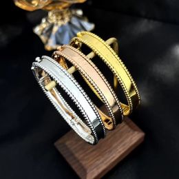 Bangle Bracelets designer bracelet designer for woman fashion luxury jewelry bangle bracelets 18k rose gold silver titanium steel diamond bangles bracelets men