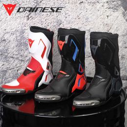 High performance riding boots Dennis TORQUE 3 Torque Motorcycle Riding Shoes Titanium Alloy Mens and Womens Riding Shoes Motorcycle Four Seasons Racing Shoes