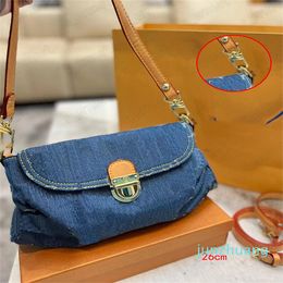 Designer -Woman Denim bag canvas Handbags shoulder bags Underarm bag Designer Crossbody bag Lady Small Totes