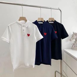 Designerin Frau Herren Polo Shirts Sommer Polos Tops Stickerei Unisex T Shirts Klassisches Hemd Unisex High Street Casual Top T-Shirts Größe S-4xl