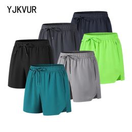 YJKVUR 6 Pack Mens Athletic Shorts With Pockets Elastic Waistband Quick Dry Activewear Summer Outdoor Gym Running Sports 240510